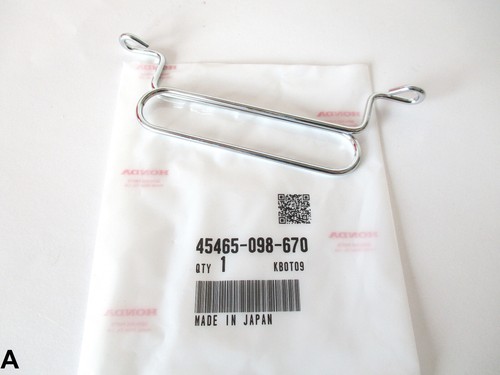 Holder brake cable