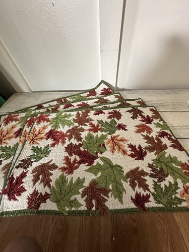 Set four nwt fall tapestry - of,