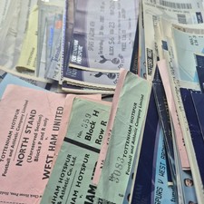 USED MATCH TICKETS - Tottenham