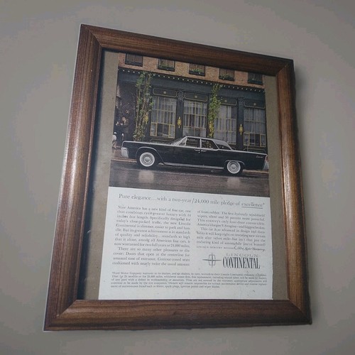 Lincoln continental print - continental,