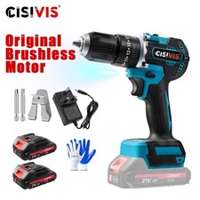21V Cordless Brushless Drill 2