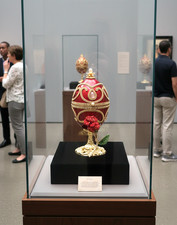 Antique Faberge Egg Music Box