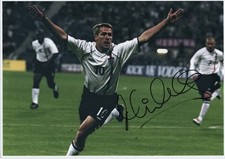 Michael Owen Hand Signed Photo