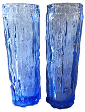 Pair of Vintage Blue Ravenhead