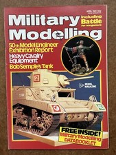 Military Modelling magazine. April 1981. Vol. 11,no. 4. In excellent condition.