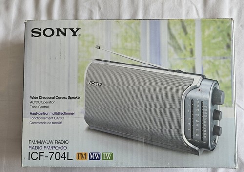 Sony icf 704l portable radio - sony, icf-704l