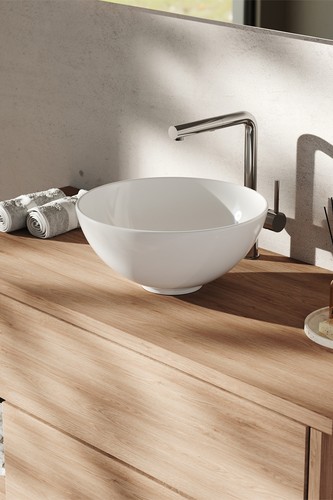 Counter top mounted sink - counter,
