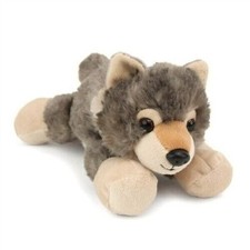 NEW WILD REPUBLIC HUG'EMS WOLF PLUSH CUDDLY SOFT TOY TEDDY BEAR