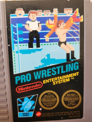 Pro wrestling nintendo nes - pro,