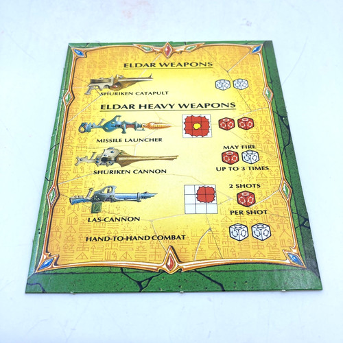 Space crusade eldar weapons - eldar,