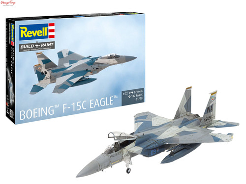 Revell boeing 15c eagle - f-15c, 1:72