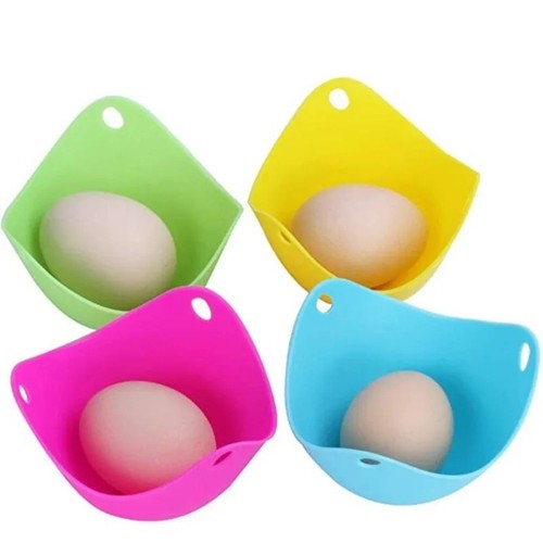 Silicone egg poacher cup - poacher,
