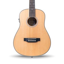 Carry-on Mini Electro Acoustic Guitar, Natural Satin Finish (NEW)