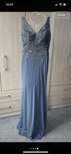 Triffany illusion prom dressXL