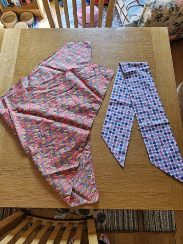 Two vintage 1970s cravats - 1970s,