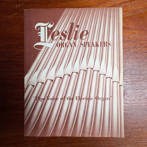 Vintage leslie organ speakers - leslie,