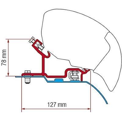 Fiamma f65 f80 awning adapter - fiamma,