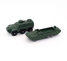 Matchbox Moko Lesney 54a Saracen Personnel Carrier & 55a DUKW Amphibious Vehicle