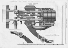 SS HIRONDELLE Compound Paddle