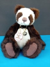Charlie Bear CB083825C JoJo Retired Soft Brown Fluffy Plush Toys Collectable