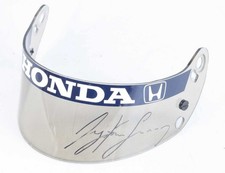 Ayrton Senna Signed Helmet Visor