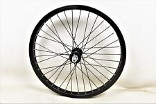 BLACK FRONT 20" BMX RALEIGH SCANDAL BOUT 2014 WHEEL AXLE 3/8" (406 - 24) RIM