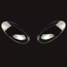 Pair Headlight Lens Cover