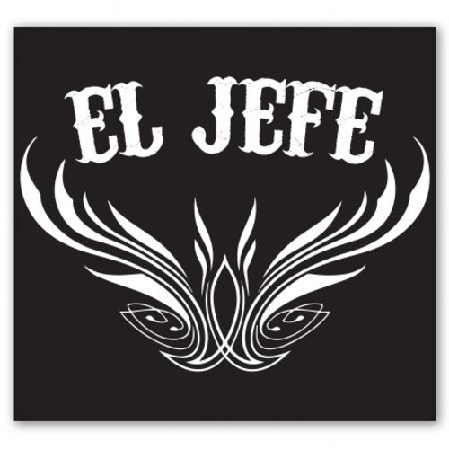 Jefe car vinyl sticker - el,