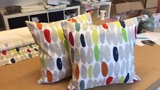 ONE HANDMADE CUSHION IN LAURA