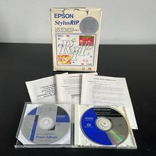 Vintage EPSON StylusRIP Postscript 3 Software (Stylus & Photo printers) Mac/ Win