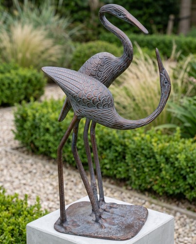 Pair cranes garden - pair,