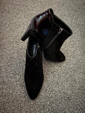 Caprice Ladies Ankle Boots Black Uk 7.5 BNWOB