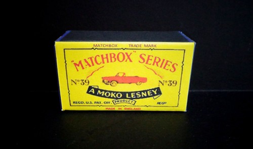 Matchbox lesney 39a ford - matchbox, no.39a