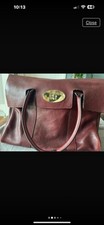 Mulberry Bayswater Oxblood