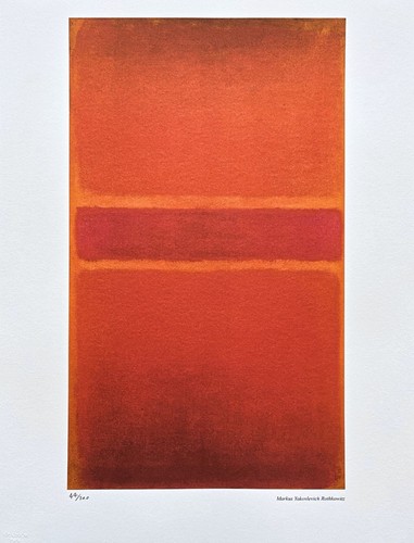 Mark rothko red and - mark, two