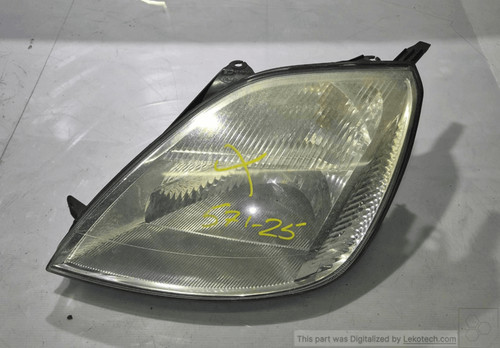 Headlamp left side - side, ford