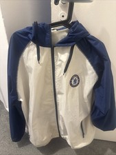 Chelsea FC Blue & Cream Rain Jacket 2 XL