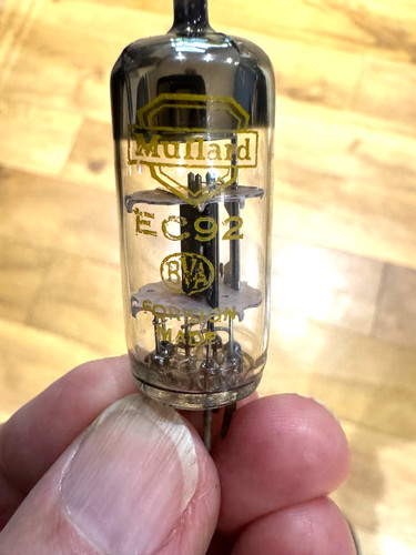 Mullard ec92 thermionic - thermionic, valve