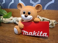 Makita Piggy Bank / Money Box Vintage Collectible Complete With Stopper