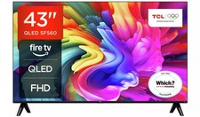 TCL 43 Inch 43SF560-UK Smart FHD HDR QLED Freely TV UK Delivery A