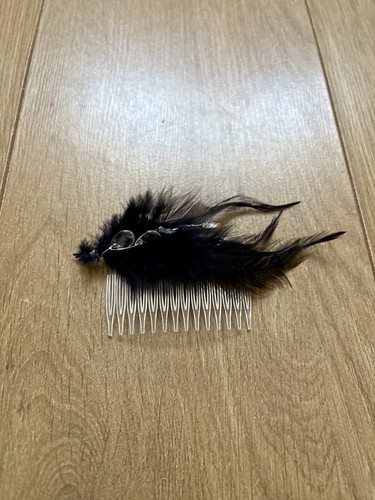Black feather showgirl - black,