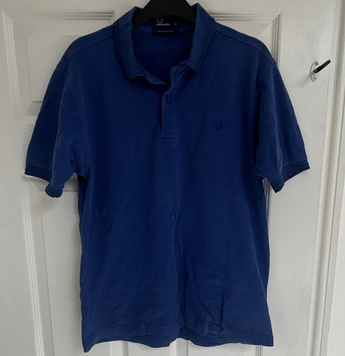 Men fred perry blue piqué - men’s,