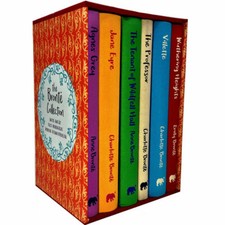 Bronte Collection Agnes Grey,Jane Eyre,Professor 6 Books Box Set Brand New      