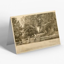 Greeting card vintage kent - card,