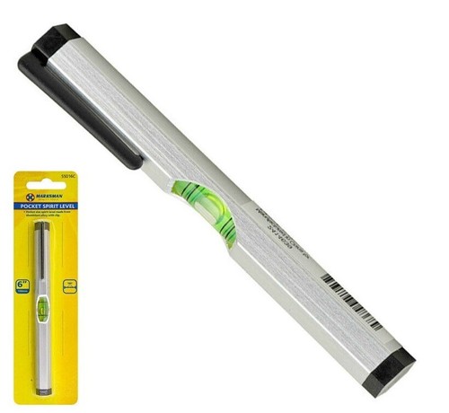 Pocket spirit level pen - pocket,
