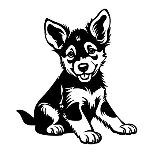 German shepherd puppy dog - shepherd,
