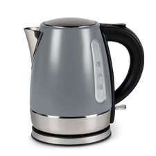 Kampa Cascade 1L Low Wattage Camping Caravan Electric Kettle - Grey
