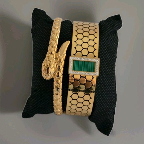 Peice gold plated bracelet - peice,