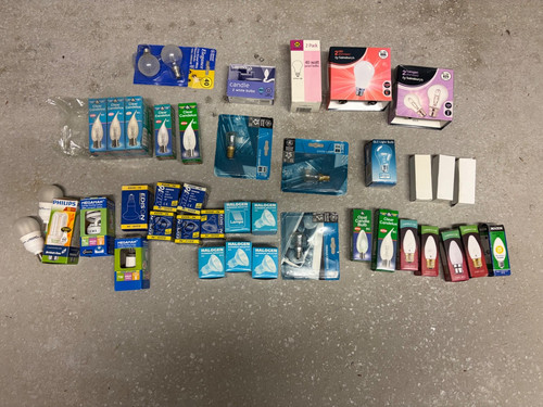 Job lot new light bulbs - job,