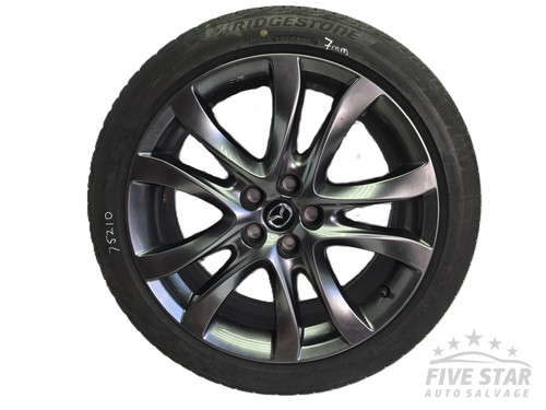 Mazda r19 alloy wheel - wheel, with